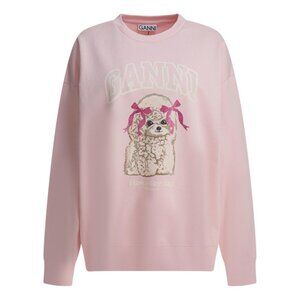Ganni Puddle Crewneck Sweatshirt Tag Size M Women